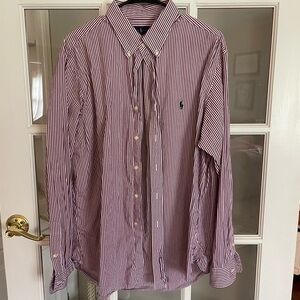 Ralph Lauren Men's Striped button down Shirt